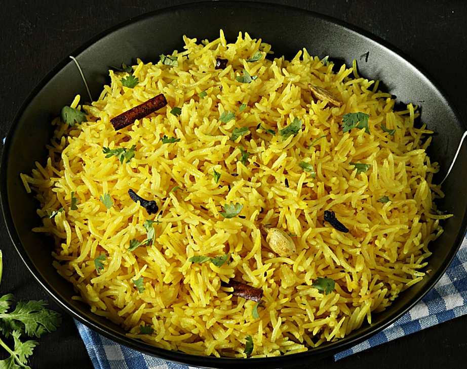 Biryani close-up