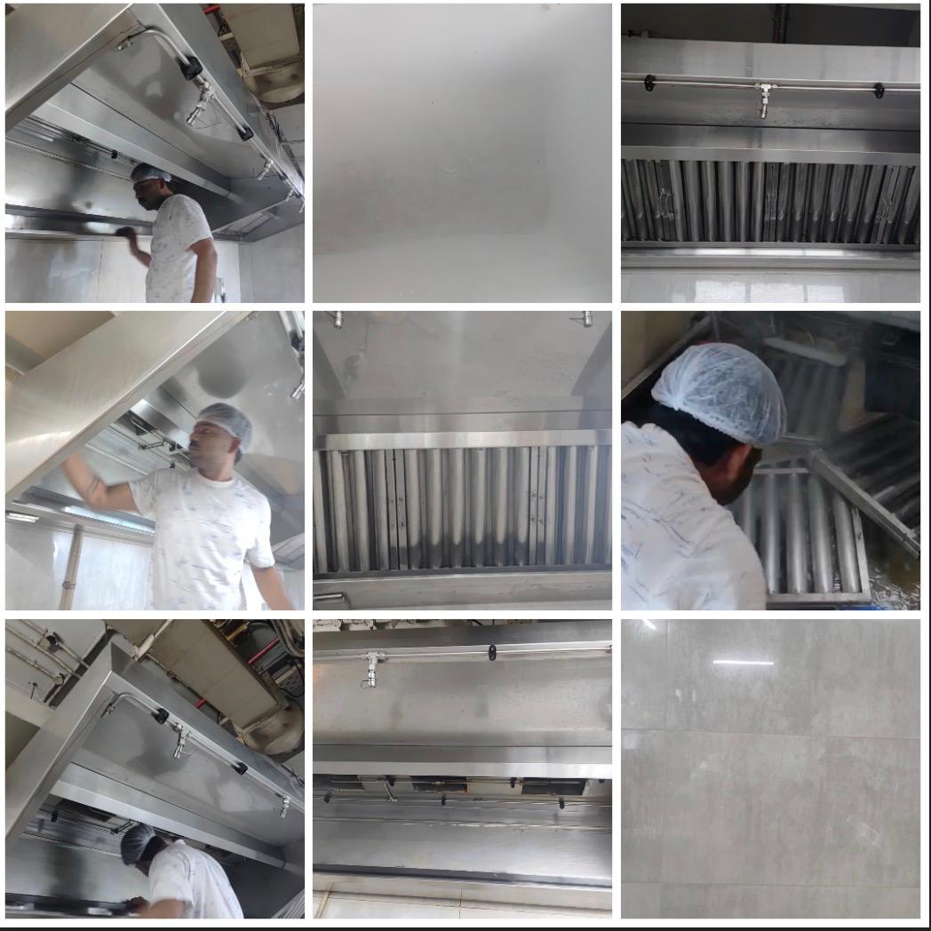 Kitchen cleaning